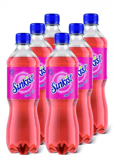 Sunkist Fruit Mix (PET-Flasche 6er-Tray)